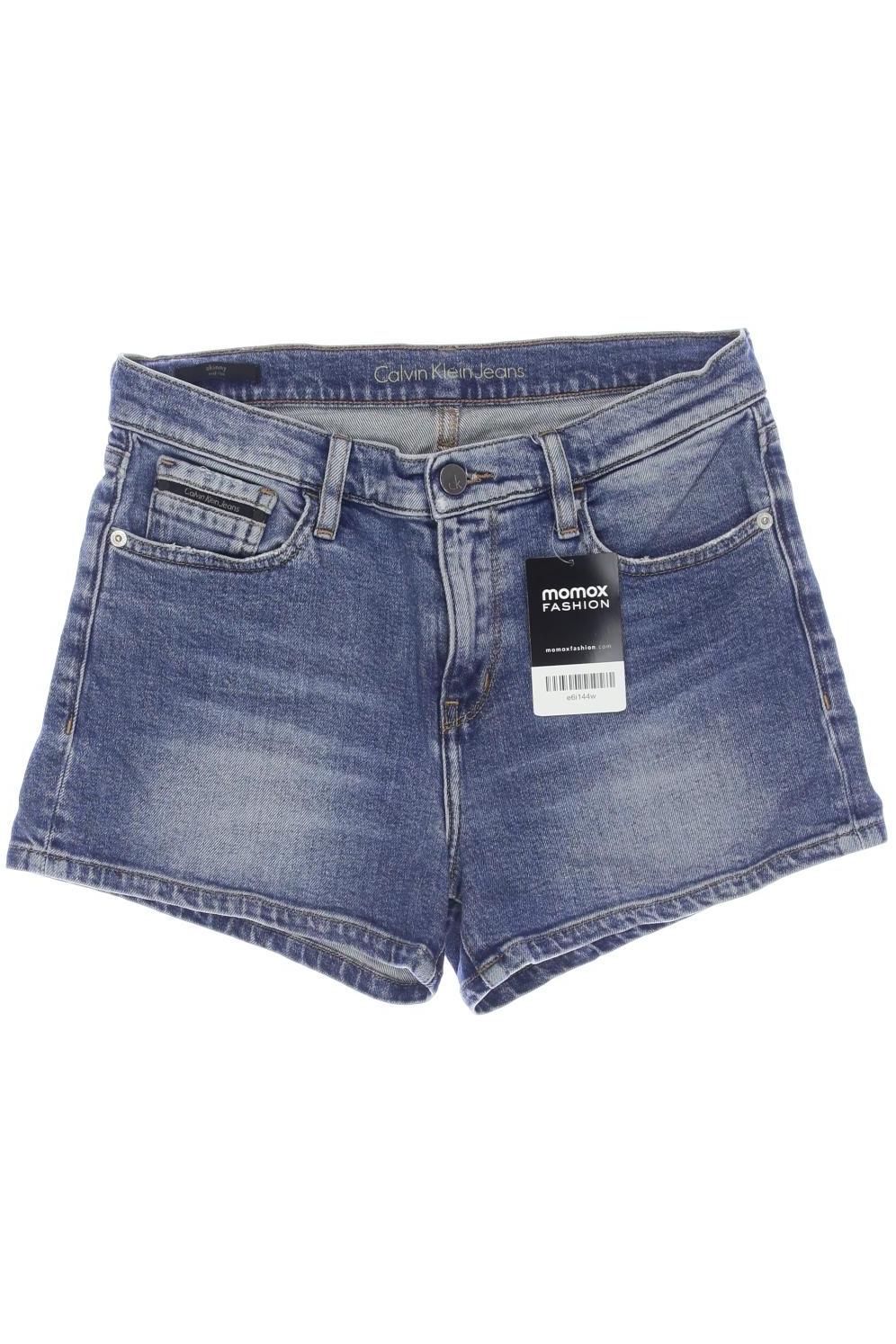 

Calvin Klein Jeans Damen Shorts, blau, Gr. 27