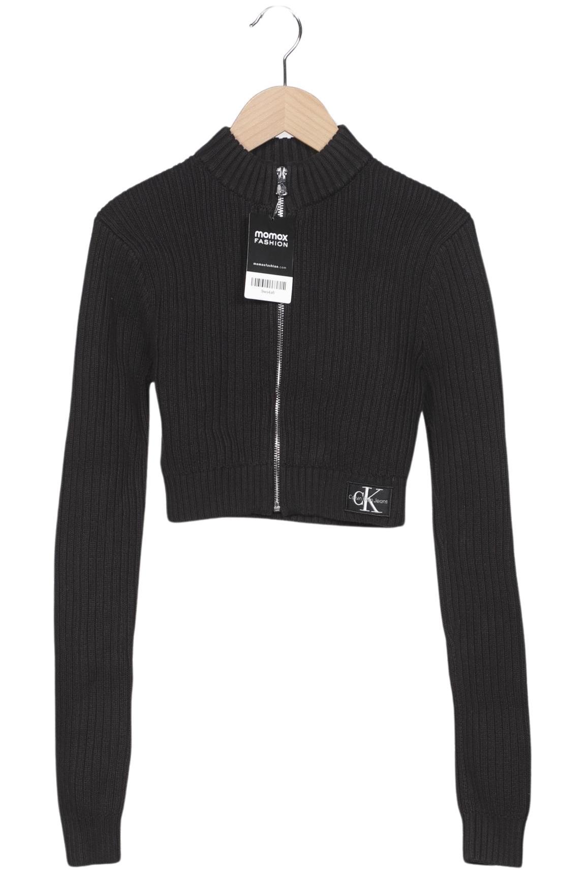 

Calvin Klein Jeans Damen Strickjacke, schwarz, Gr. 32