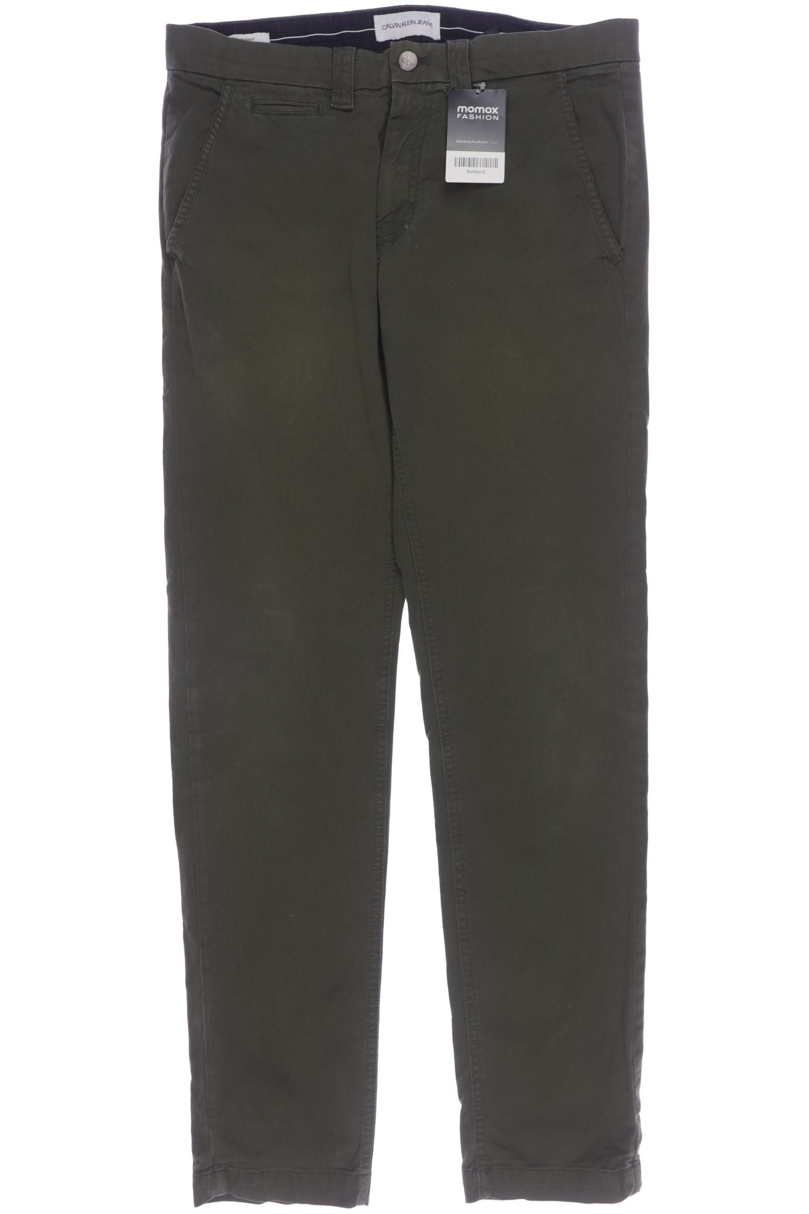 

Calvin Klein Jeans Herren Stoffhose, grün, Gr. 31