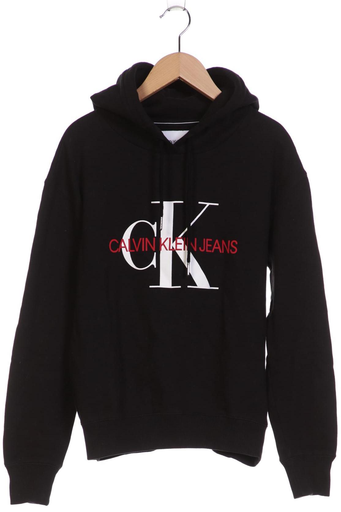 

Calvin Klein Jeans Damen Kapuzenpullover, schwarz, Gr. 38