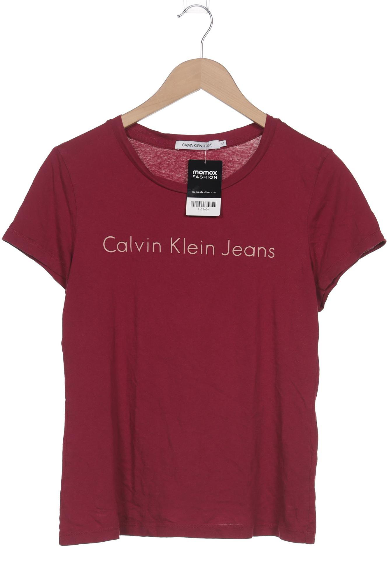 

Calvin Klein Jeans Damen T-Shirt, pink, Gr. 38