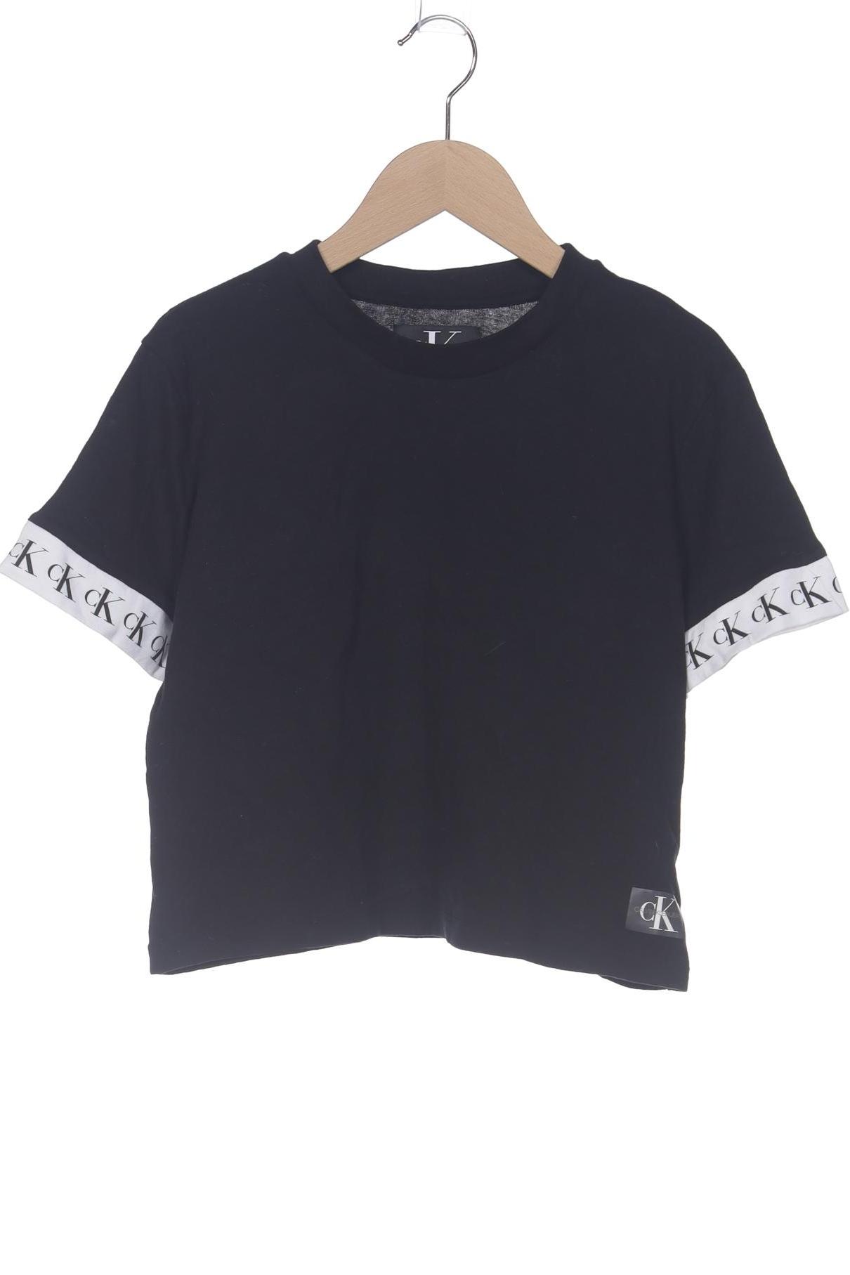 

Calvin Klein Jeans Damen T-Shirt, schwarz, Gr. 38