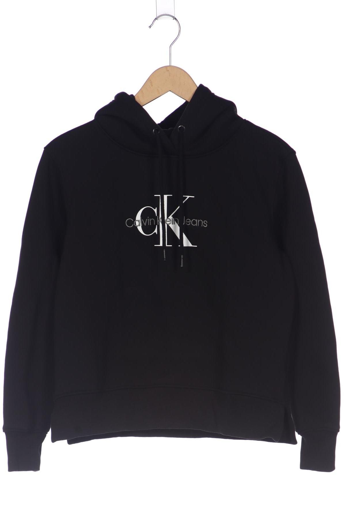

Calvin Klein Jeans Damen Kapuzenpullover, schwarz, Gr. 36