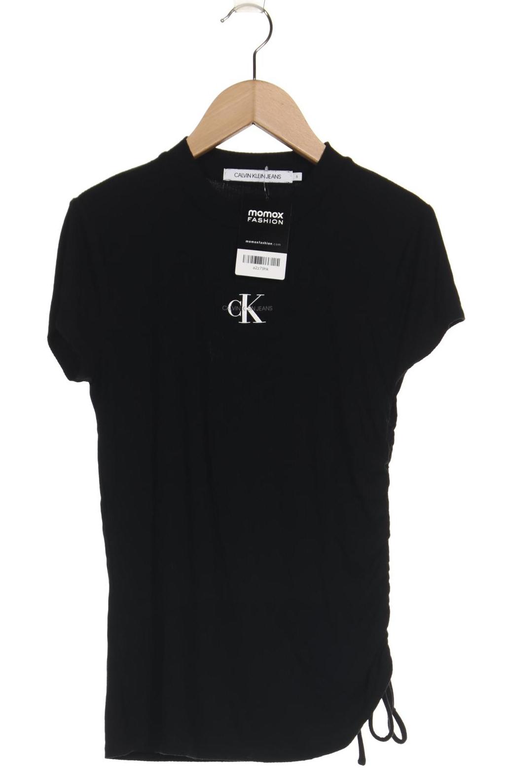 

Calvin Klein Jeans Damen T-Shirt, schwarz, Gr. 36