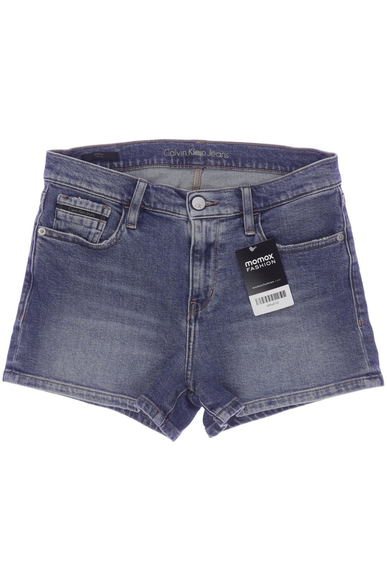 

Calvin Klein Jeans Damen Shorts, blau, Gr. 27