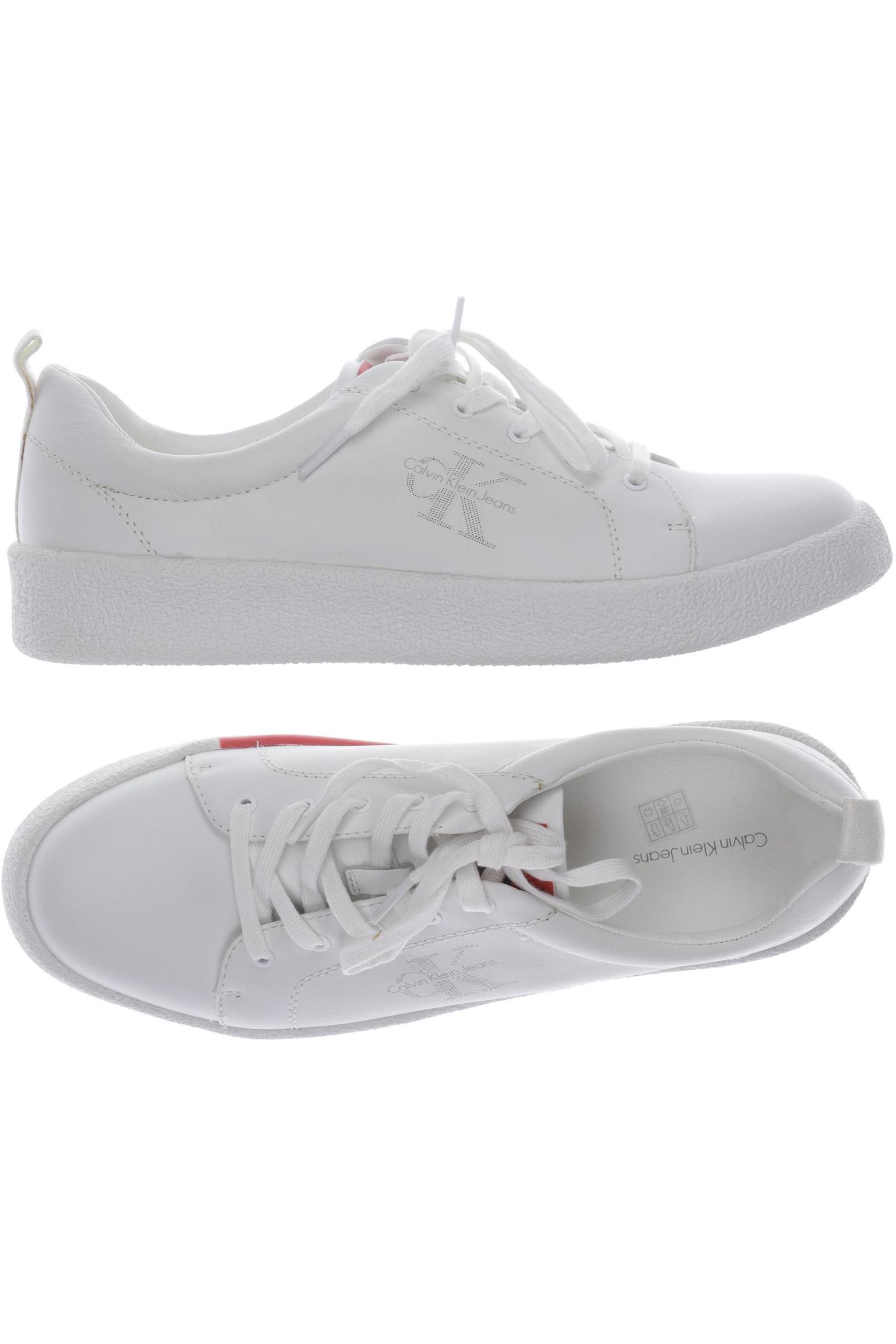 

Calvin Klein Jeans Damen Sneakers, weiß