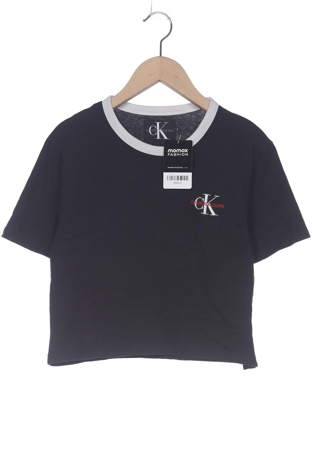 

Calvin Klein Jeans Damen T-Shirt, schwarz, Gr. 36