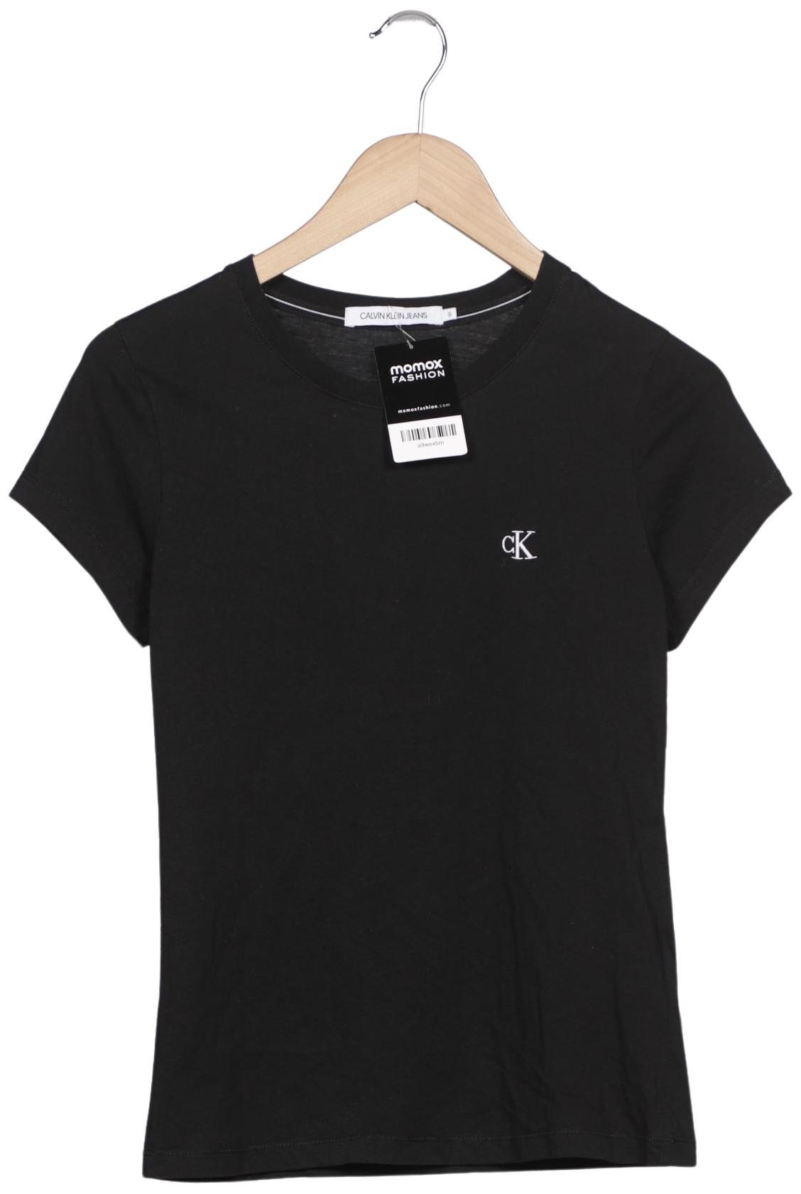

Calvin Klein Jeans Damen T-Shirt, schwarz, Gr. 36