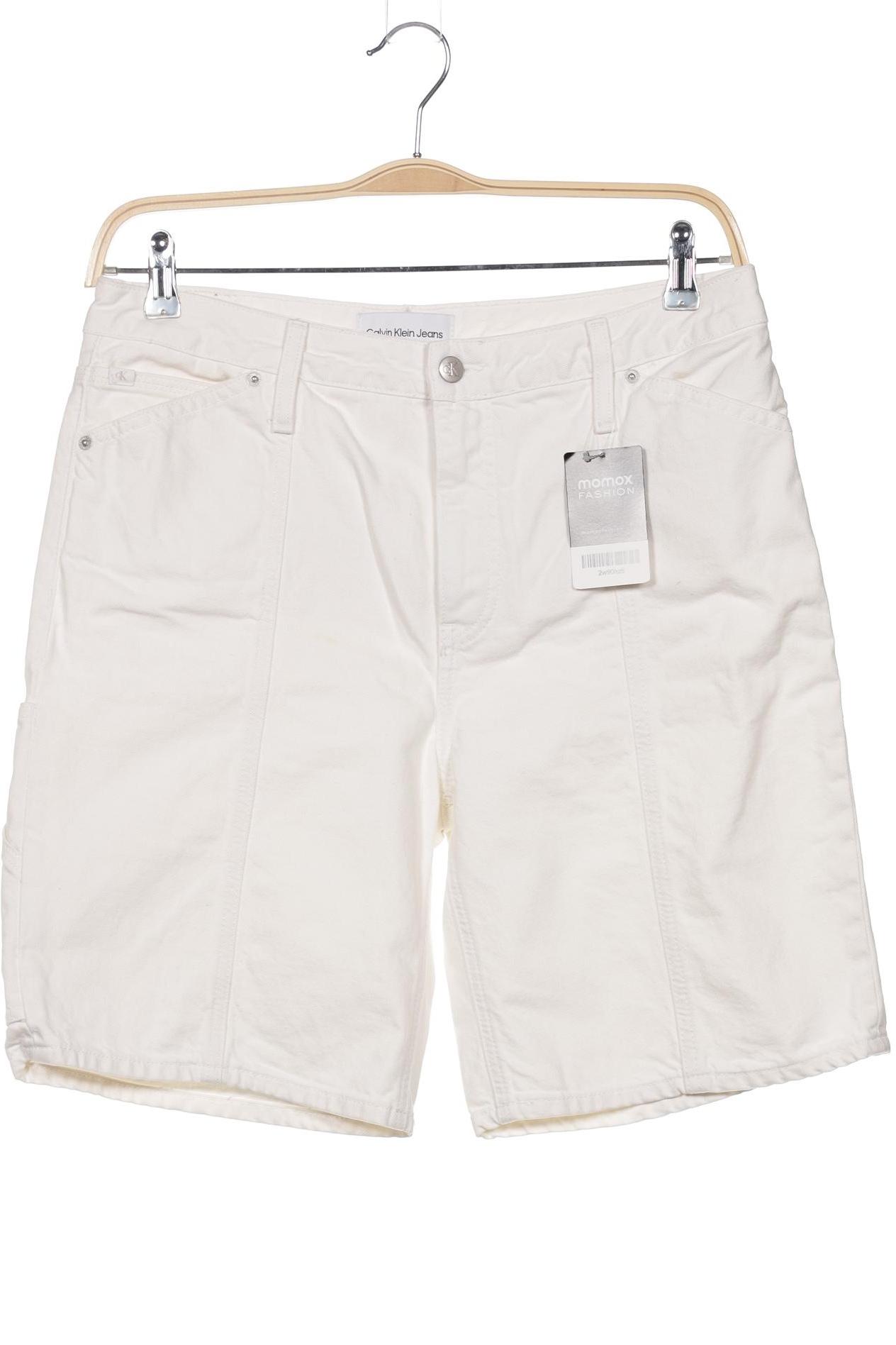 

Calvin Klein Jeans Damen Shorts, weiß, Gr. 27