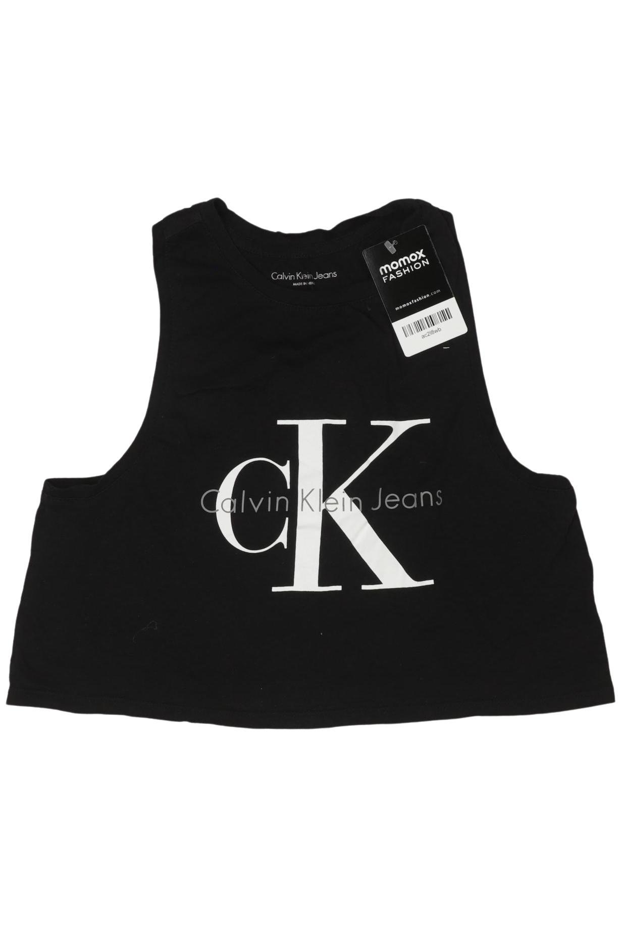 

Calvin Klein Jeans Damen Top, schwarz, Gr. 34