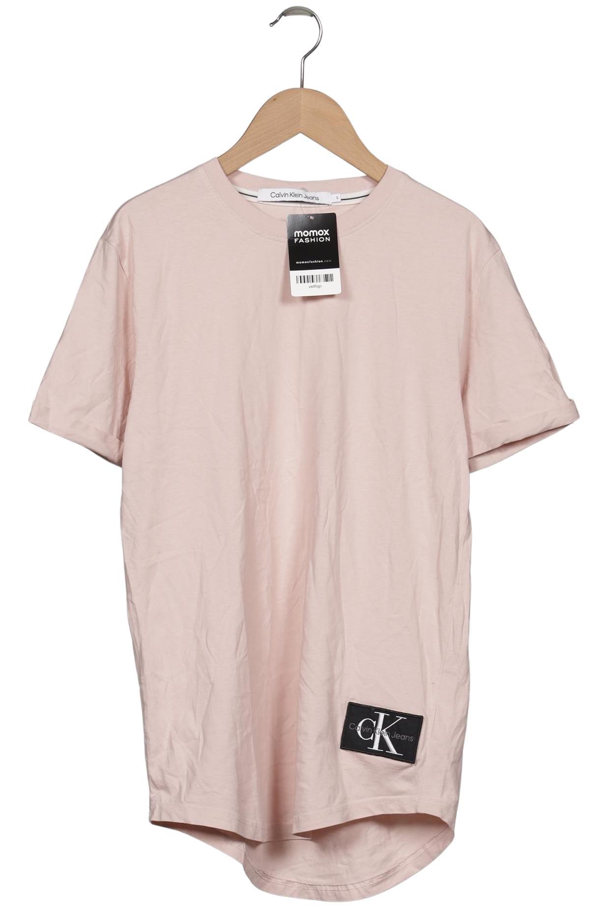 

Calvin Klein Jeans Damen T-Shirt, pink, Gr. 36