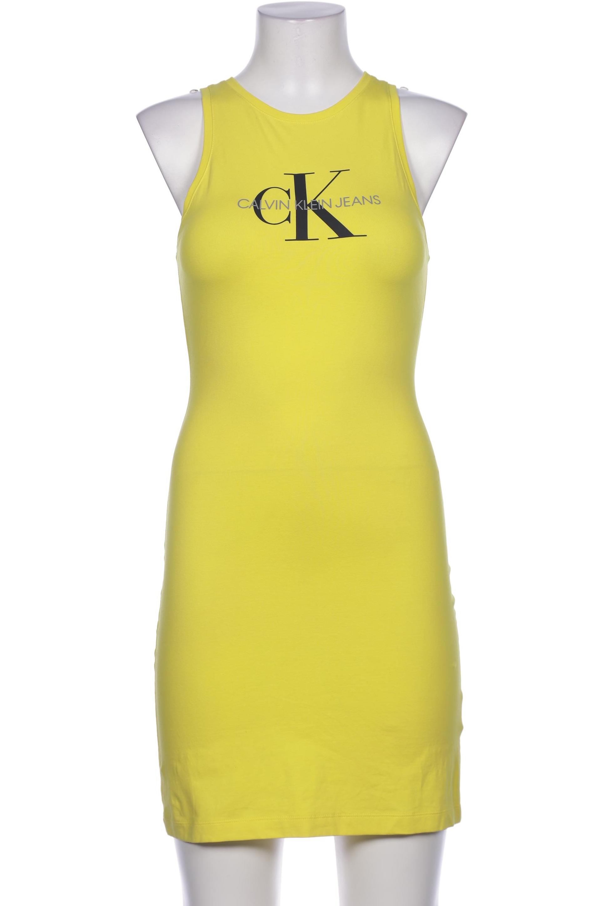 

Calvin Klein Jeans Damen Kleid, gelb, Gr. 36