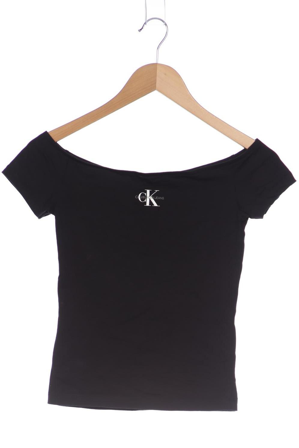 

Calvin Klein Jeans Damen T-Shirt, schwarz