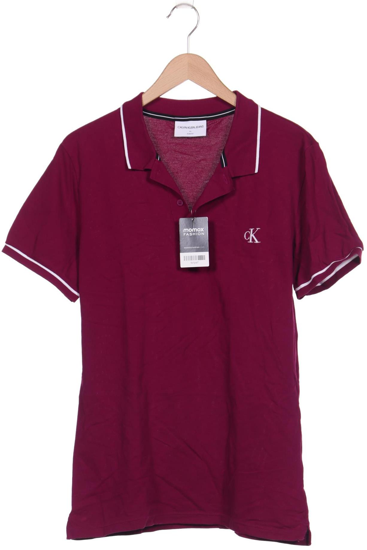 

Calvin Klein Jeans Herren Poloshirt, pink, Gr. 54