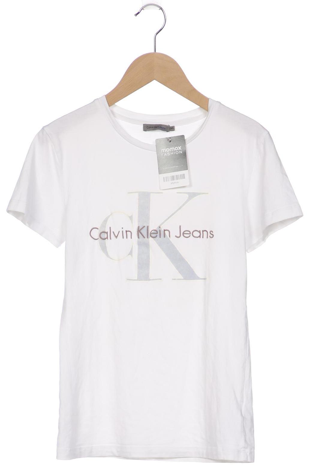 

Calvin Klein Jeans Damen T-Shirt, weiß