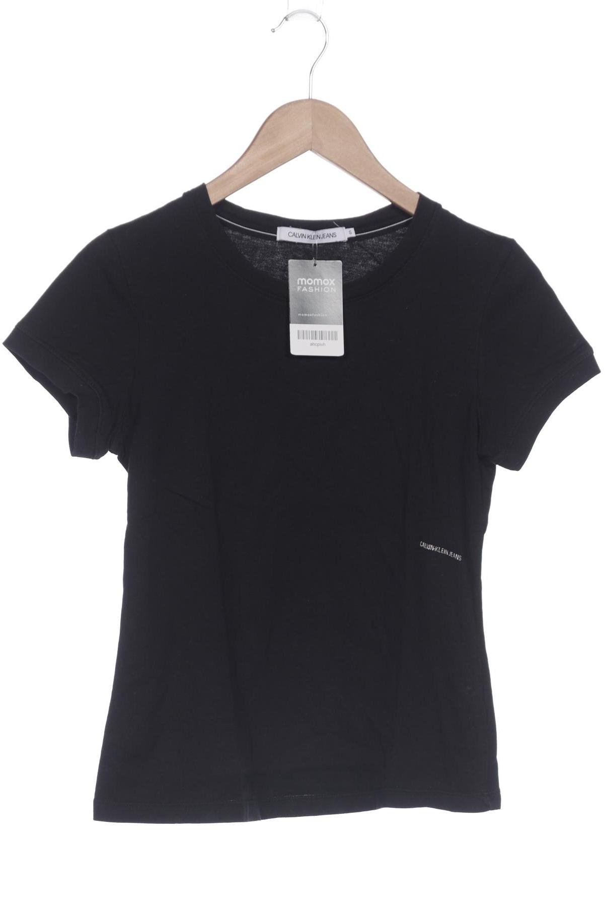 

Calvin Klein Jeans Damen T-Shirt, schwarz, Gr. 36