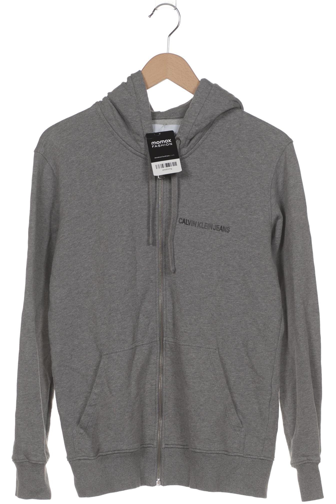 

Calvin Klein Jeans Herren Kapuzenpullover, grau, Gr. 46