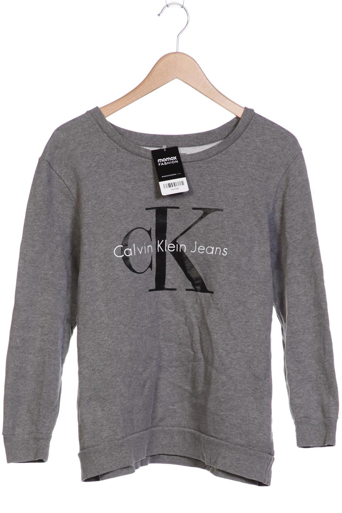 

Calvin Klein Jeans Damen Sweatshirt, grau, Gr. 38