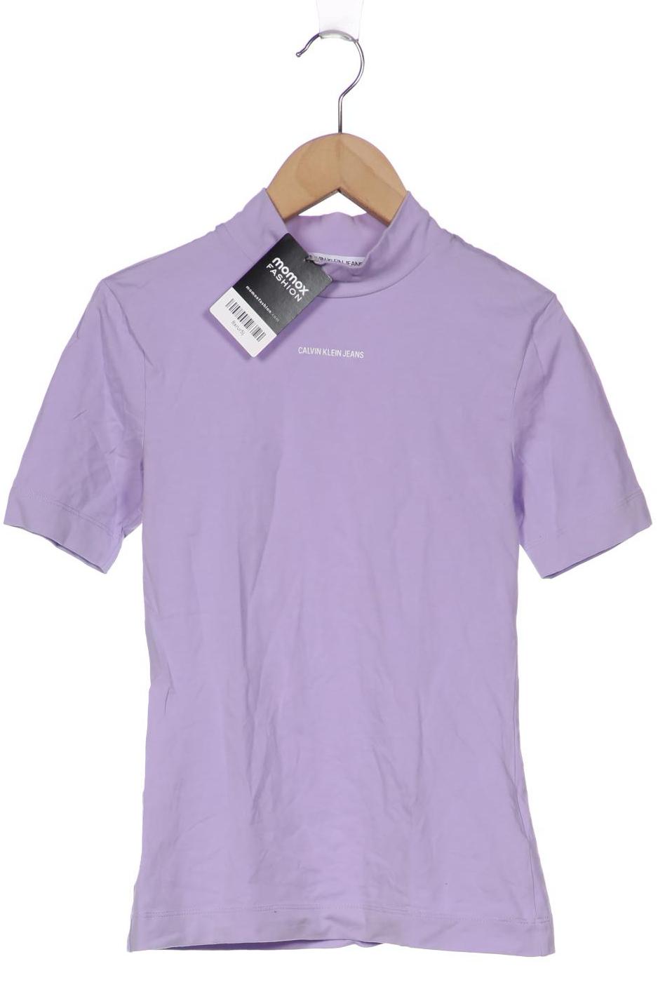 

Calvin Klein Jeans Damen T-Shirt, flieder, Gr. 34