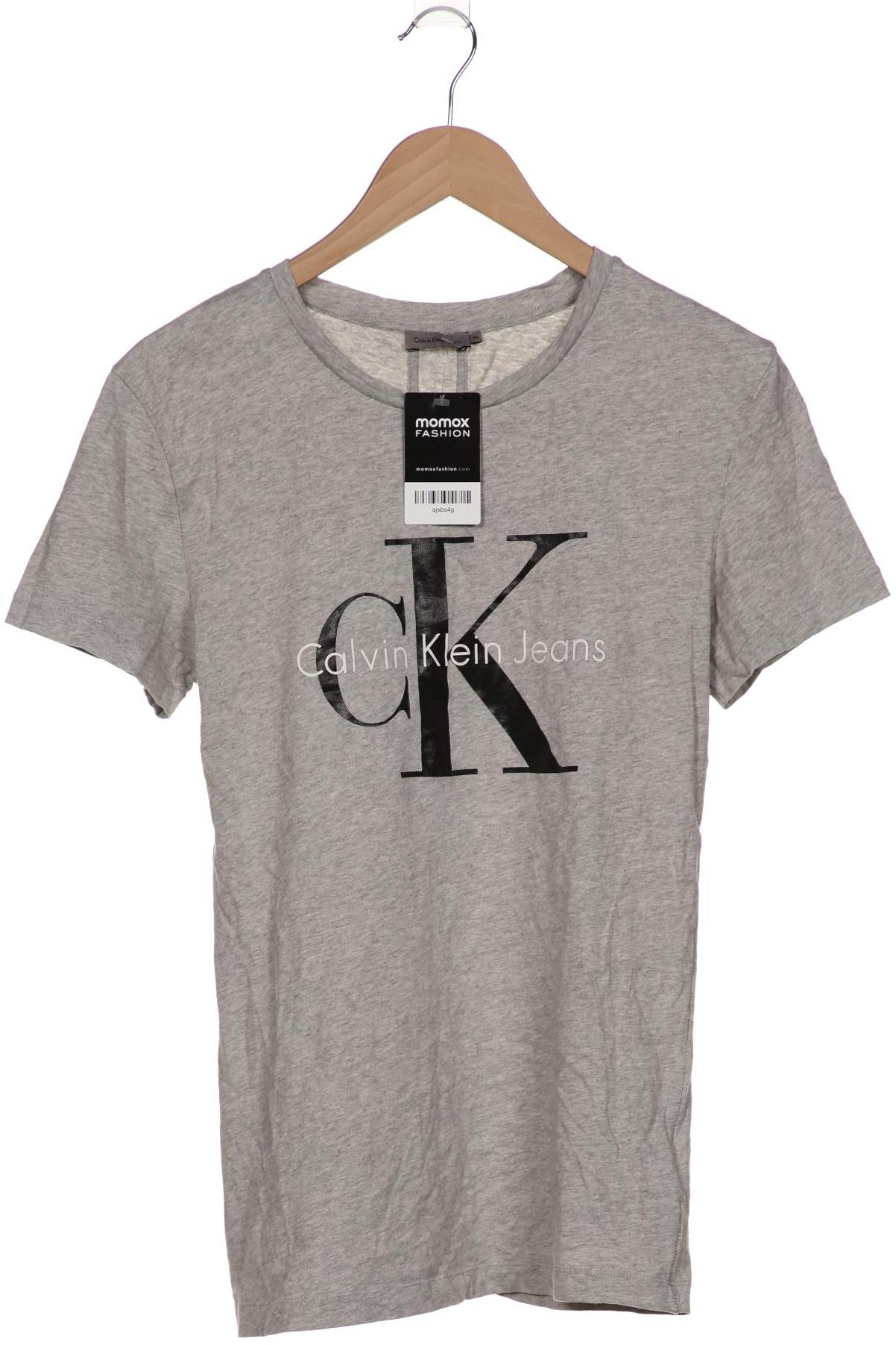 

Calvin Klein Jeans Damen T-Shirt, grau, Gr. 38