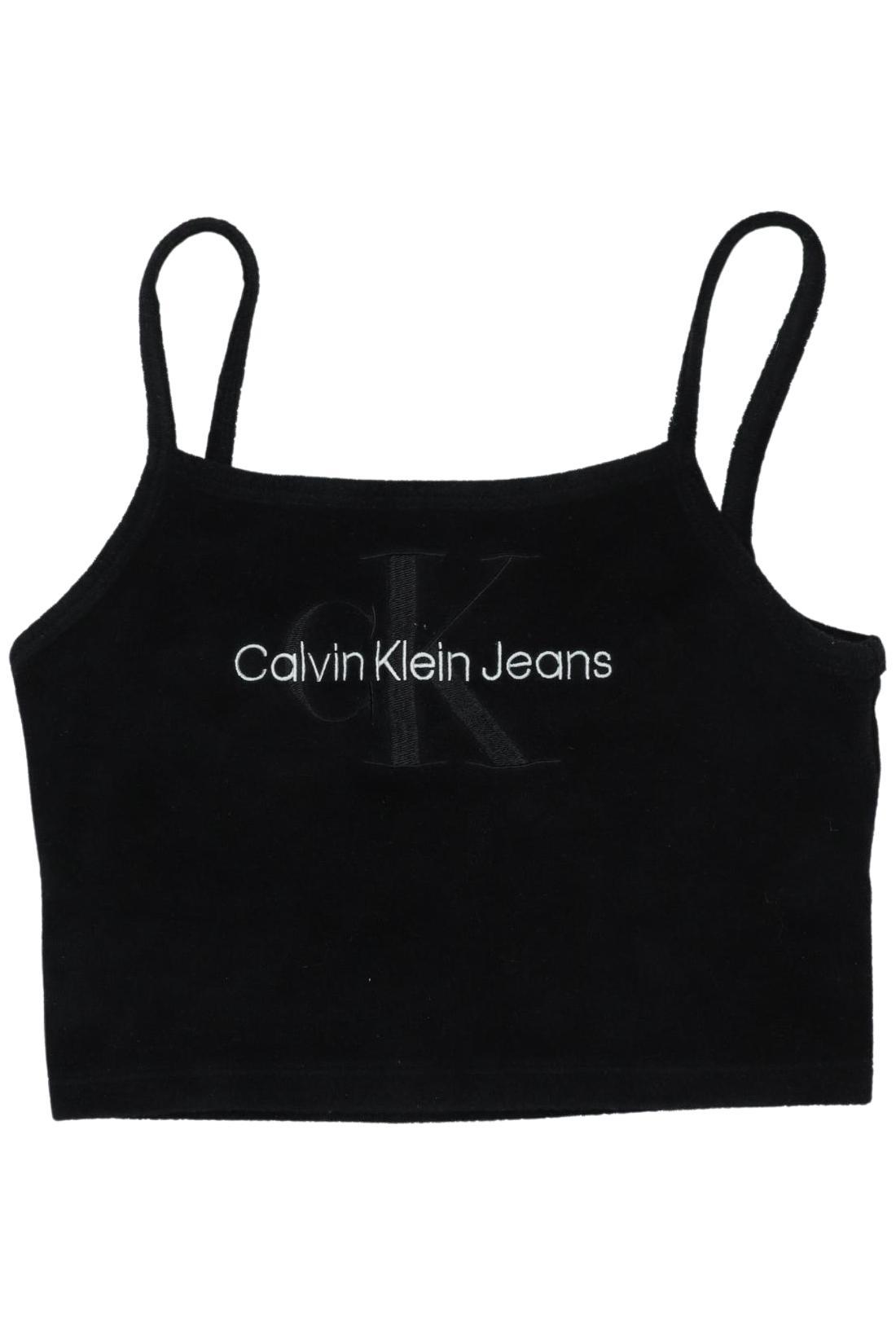 

Calvin Klein Jeans Damen Top, schwarz, Gr. 36