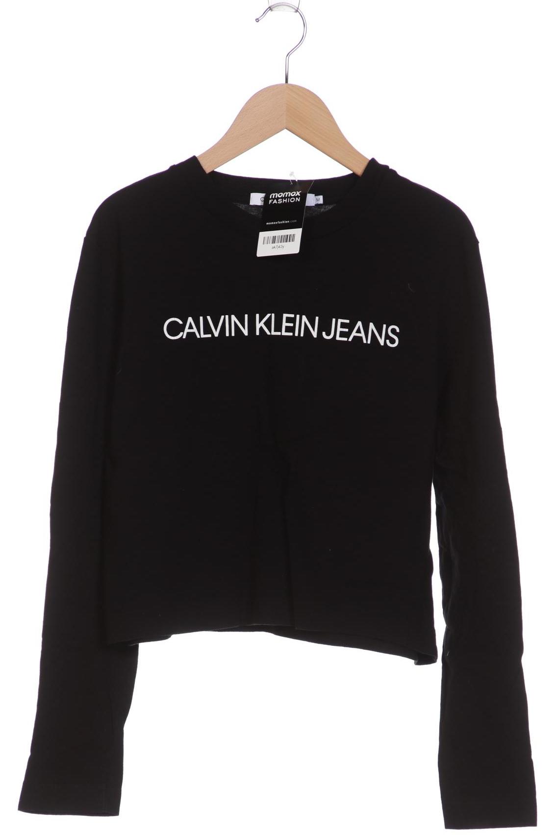 

Calvin Klein Jeans Damen Langarmshirt, schwarz
