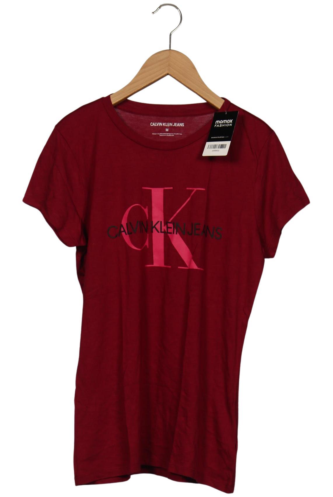 

Calvin Klein Jeans Damen T-Shirt, weiß, Gr. 38