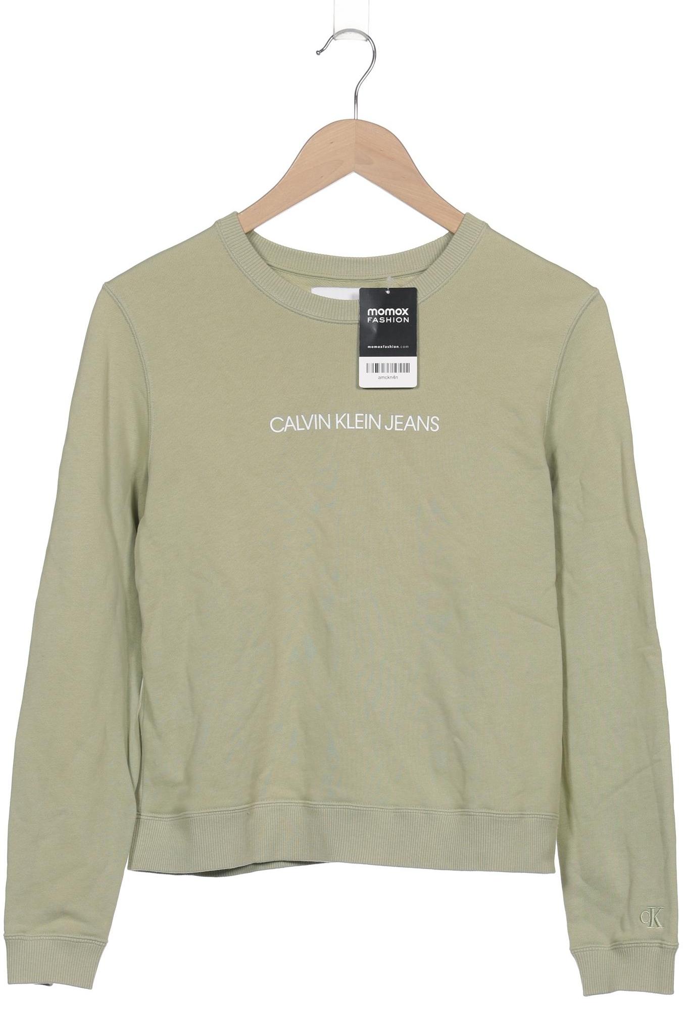 

Calvin Klein Jeans Damen Sweatshirt, hellgrün, Gr. 34
