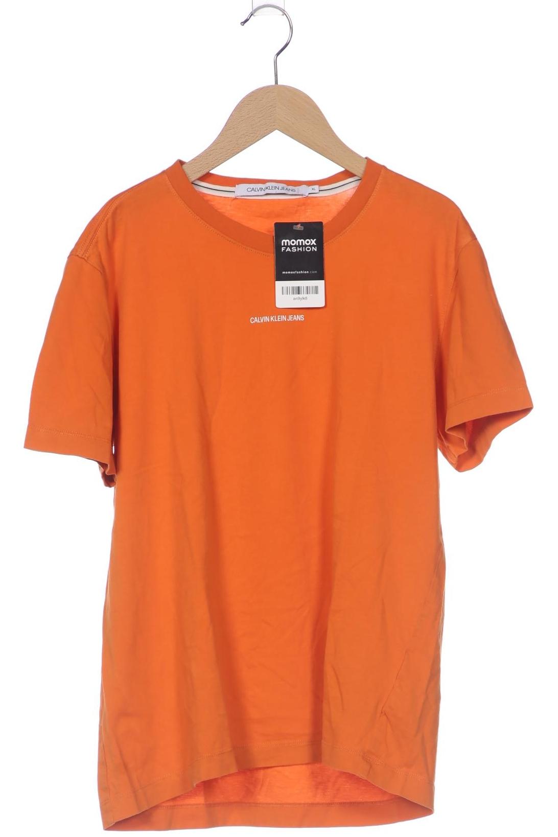 

Calvin Klein Jeans Damen T-Shirt, orange, Gr. 44