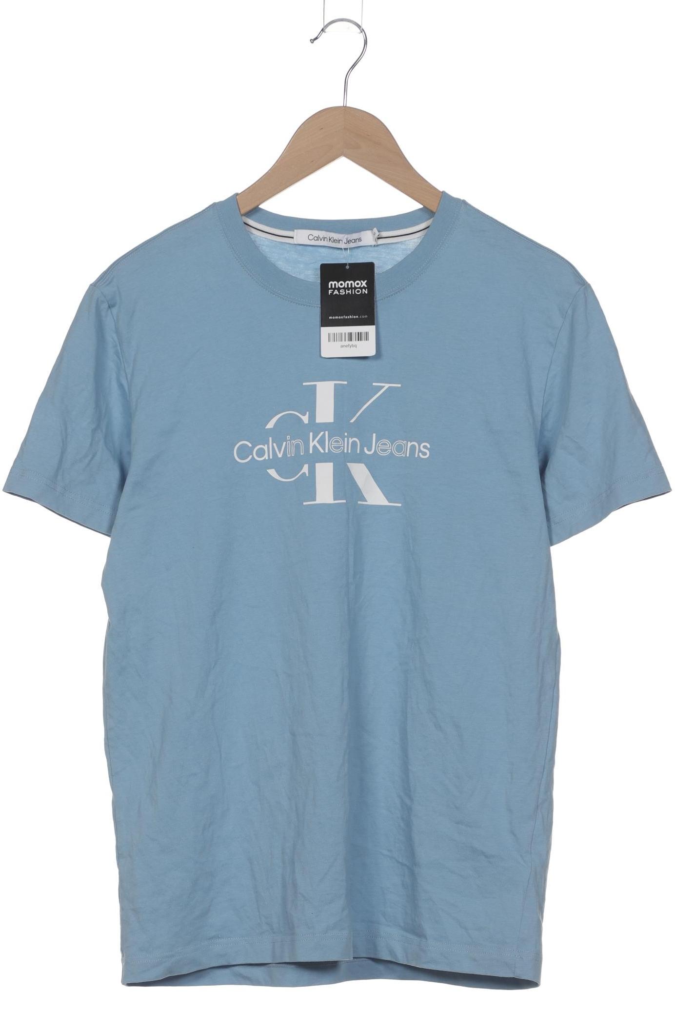 

Calvin Klein Jeans Damen T-Shirt, blau, Gr. 38