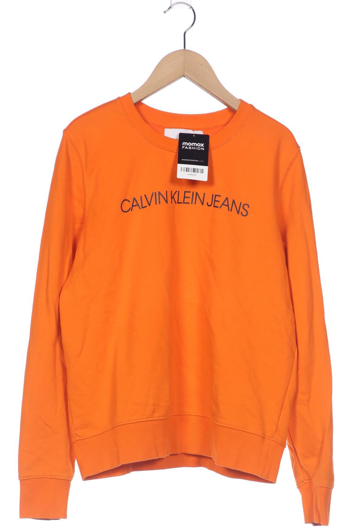 

Calvin Klein Jeans Damen Sweatshirt, orange, Gr. 38