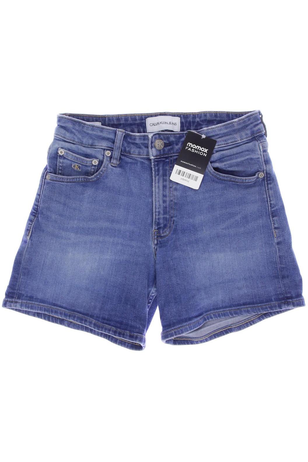 

Calvin Klein Jeans Damen Shorts, blau, Gr. 27