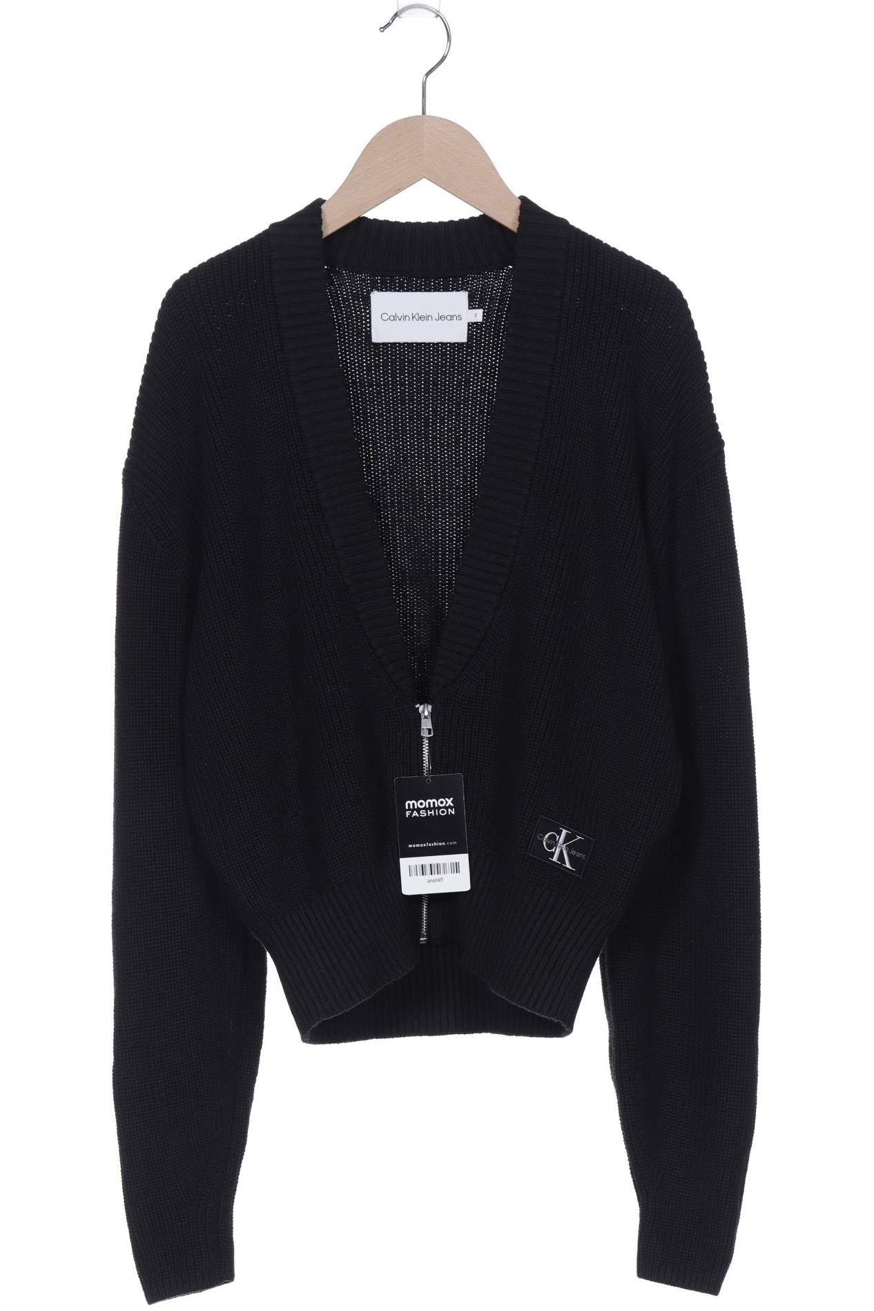 

Calvin Klein Jeans Damen Strickjacke, schwarz, Gr. 36