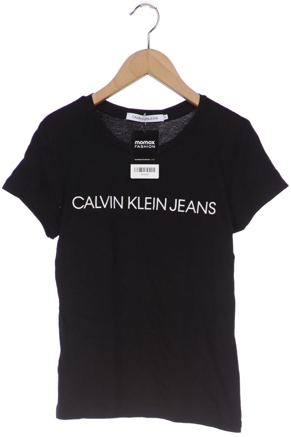 

Calvin Klein Jeans Damen T-Shirt, schwarz