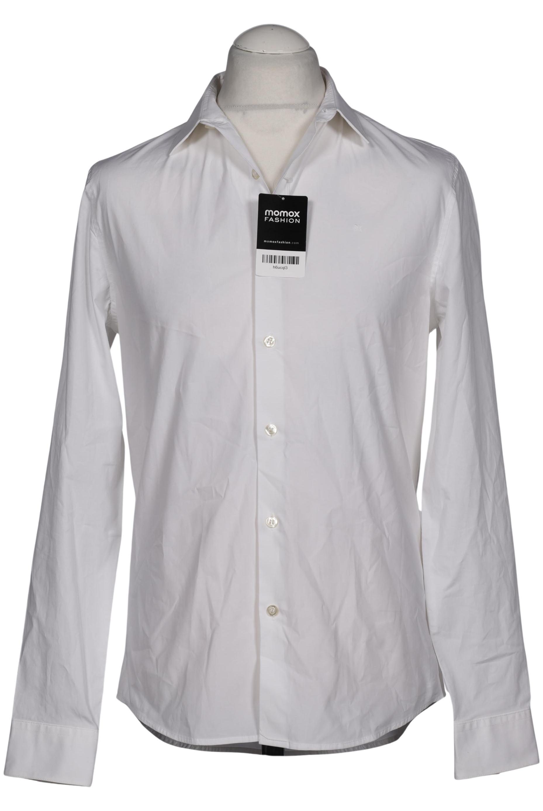 

Calvin Klein Jeans Herren Hemd, weiß, Gr. 48