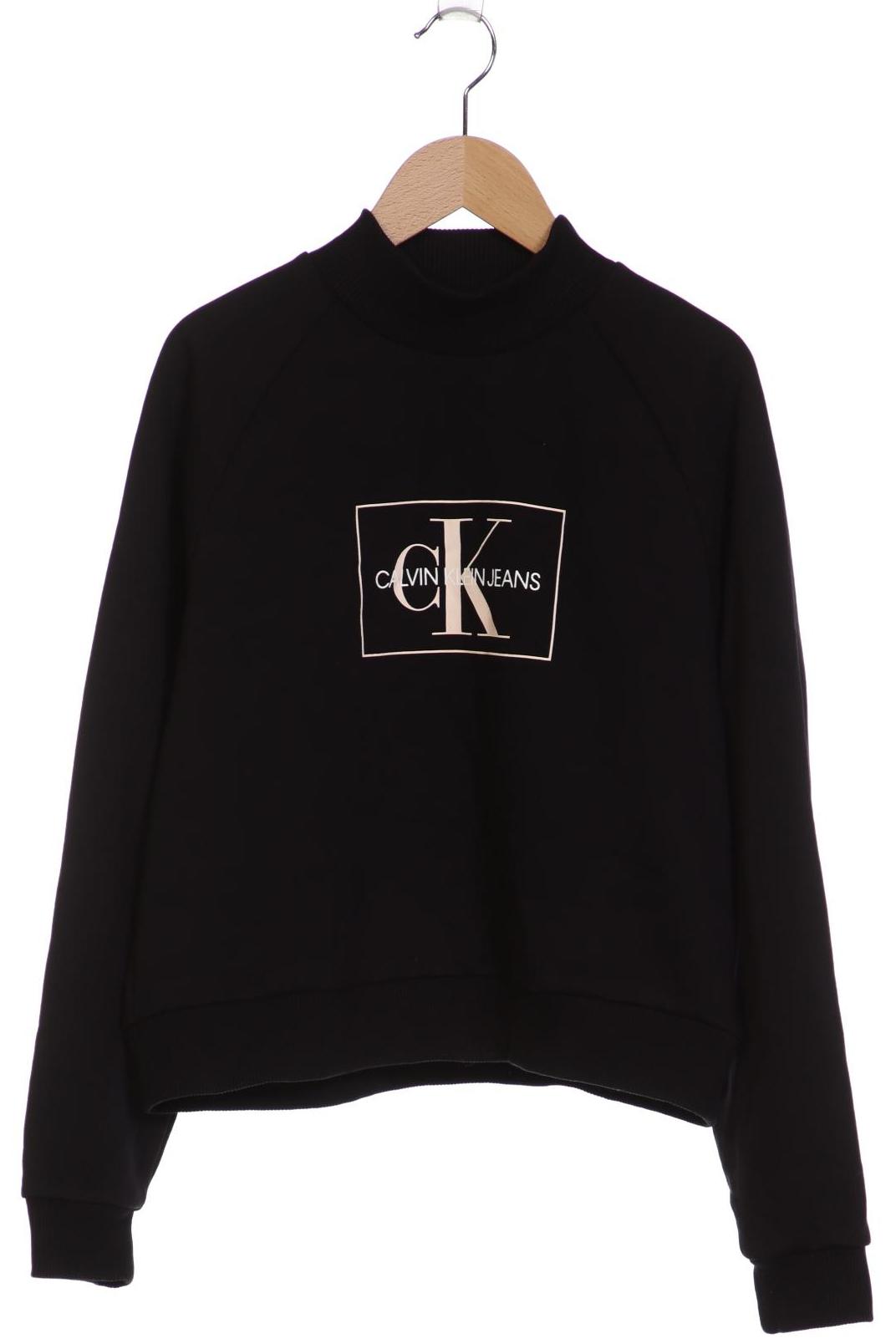 

Calvin Klein Jeans Damen Sweatshirt, schwarz, Gr. 36