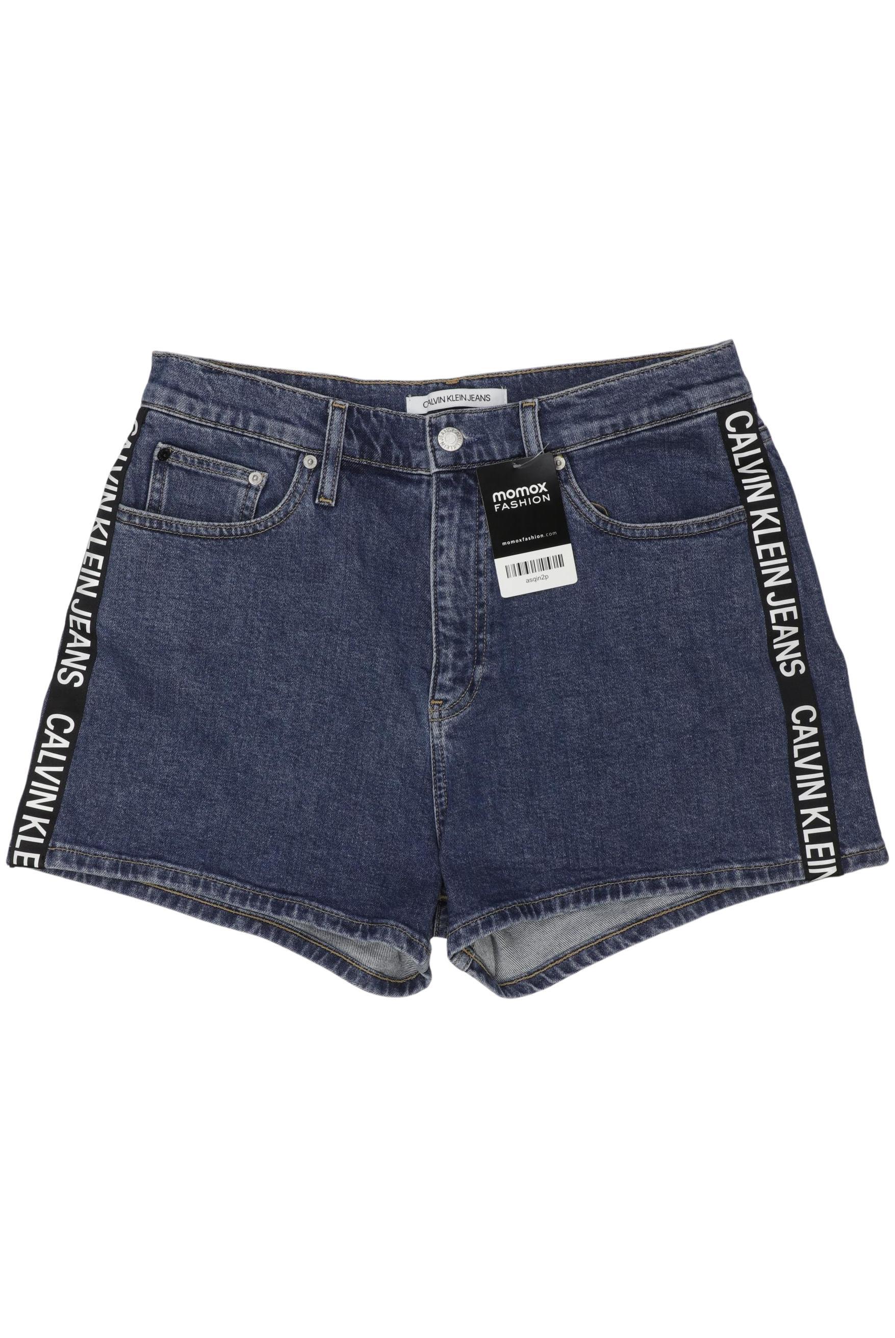 

Calvin Klein Jeans Damen Shorts, blau, Gr. 30