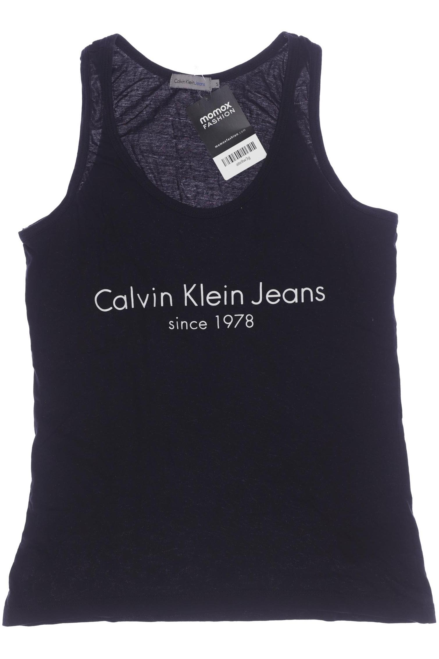 

Calvin Klein Jeans Damen Top, schwarz, Gr. 36