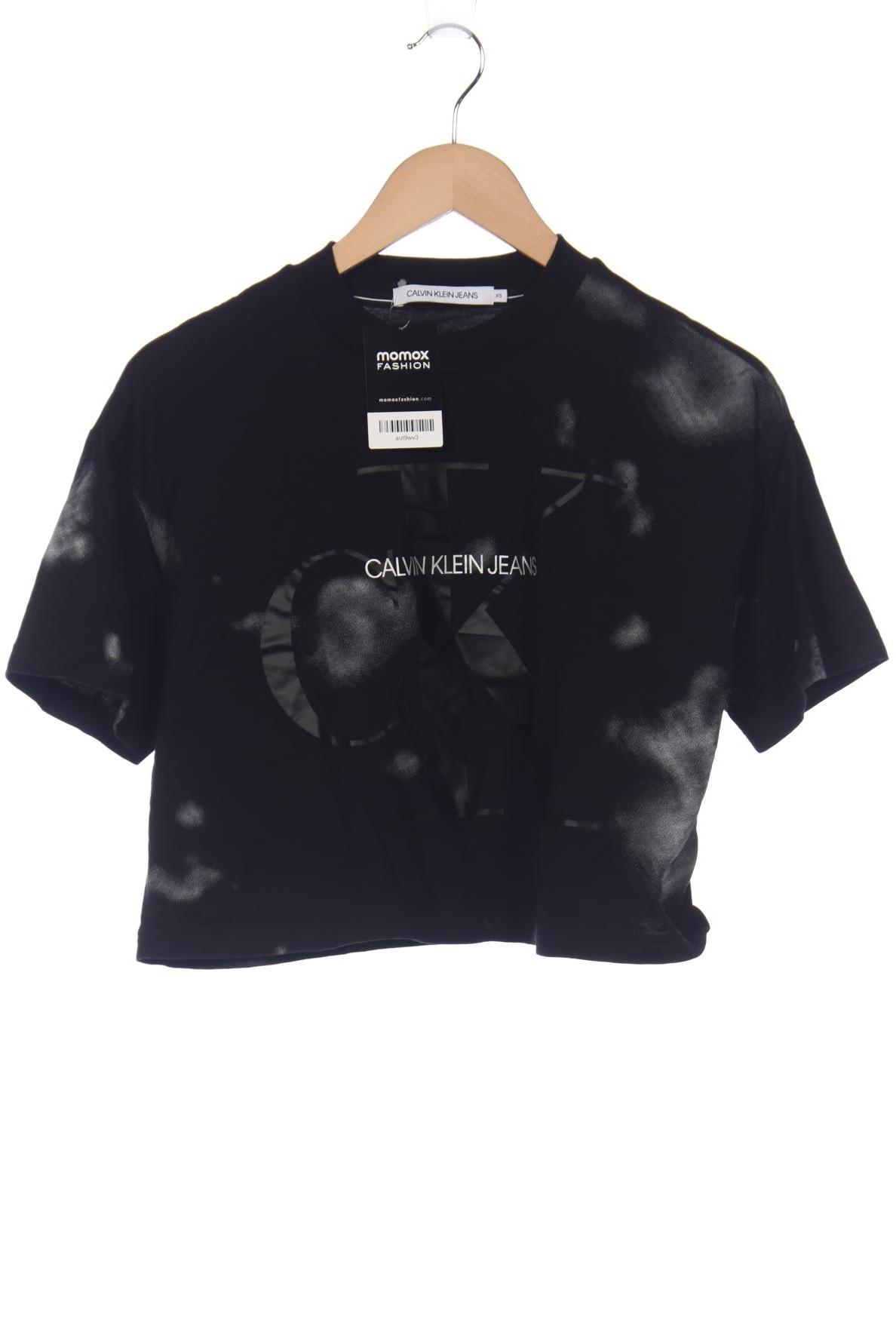 

Calvin Klein Jeans Damen T-Shirt, schwarz
