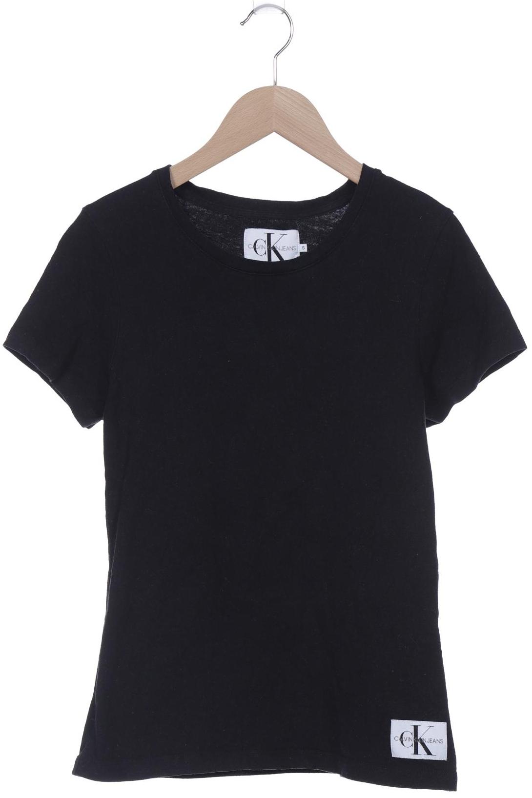 

Calvin Klein Jeans Damen T-Shirt, schwarz, Gr. 36
