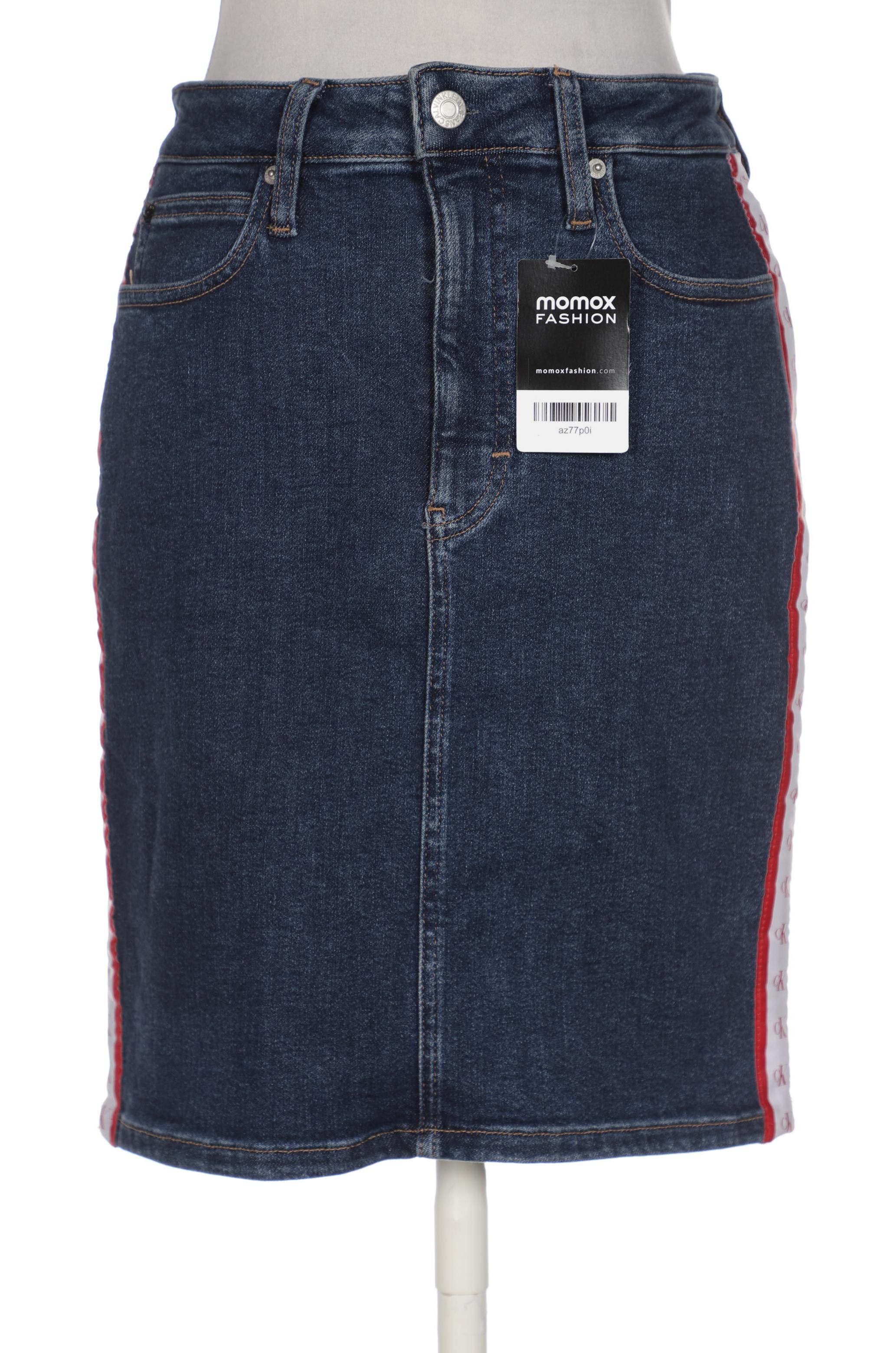 

Calvin Klein Jeans Damen Rock, marineblau, Gr. 28