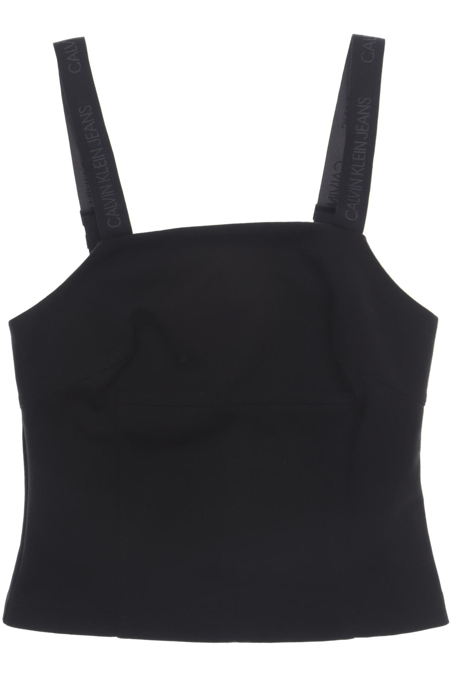 

Calvin Klein Jeans Damen Top, schwarz, Gr. 34