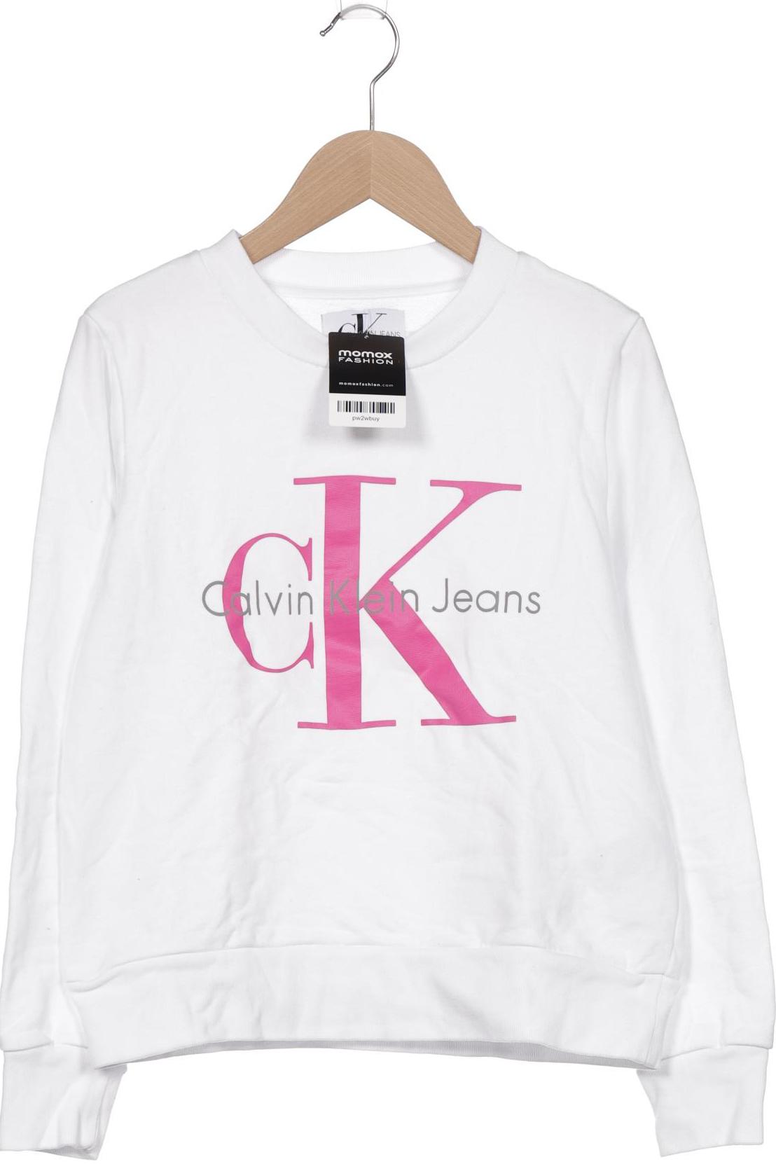 

Calvin Klein Jeans Damen Sweatshirt, weiß