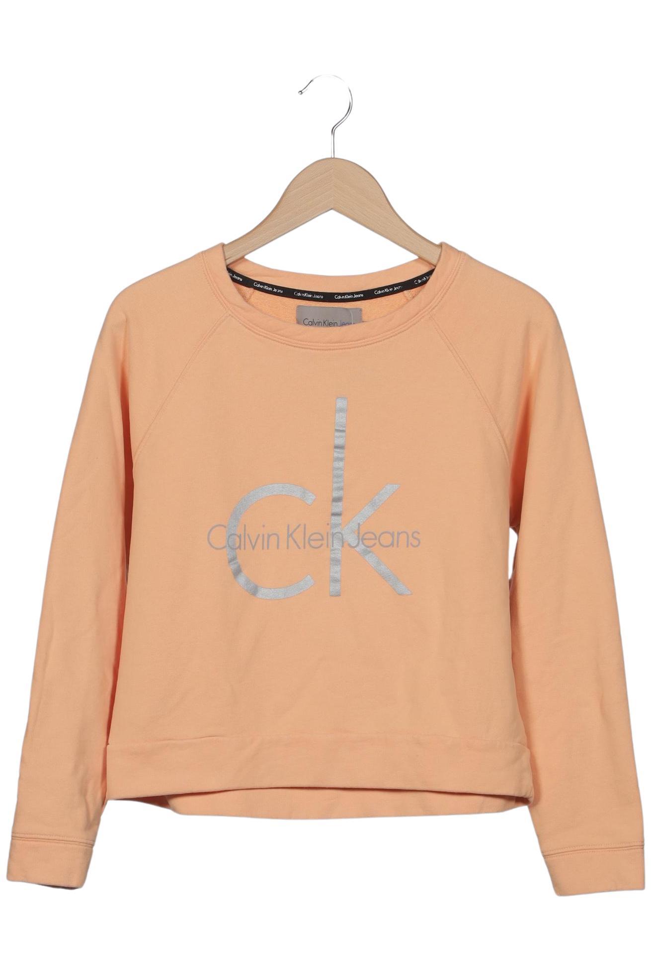

Calvin Klein Jeans Damen Sweatshirt, orange, Gr. 38