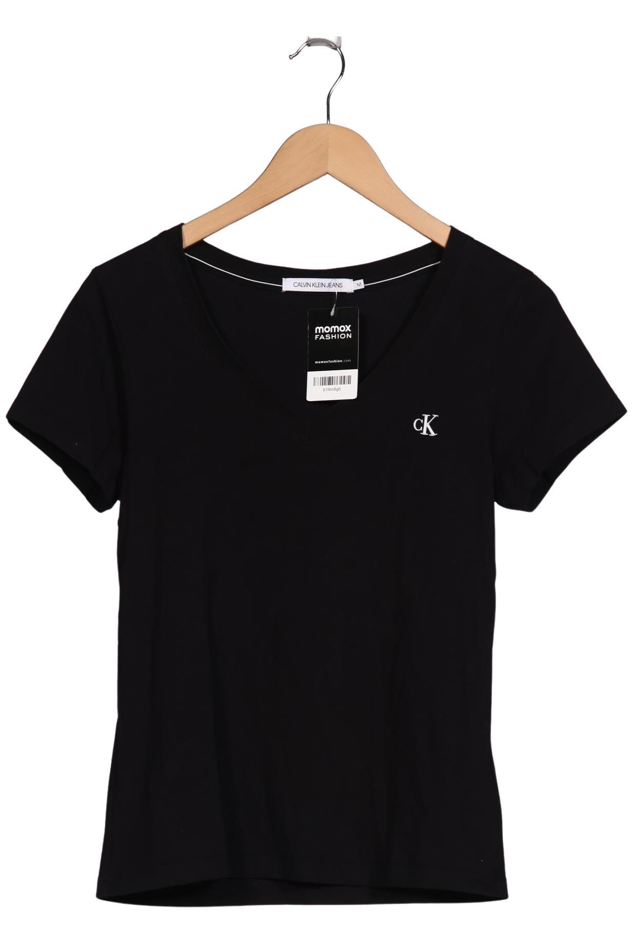 

Calvin Klein Jeans Damen T-Shirt, schwarz, Gr. 38