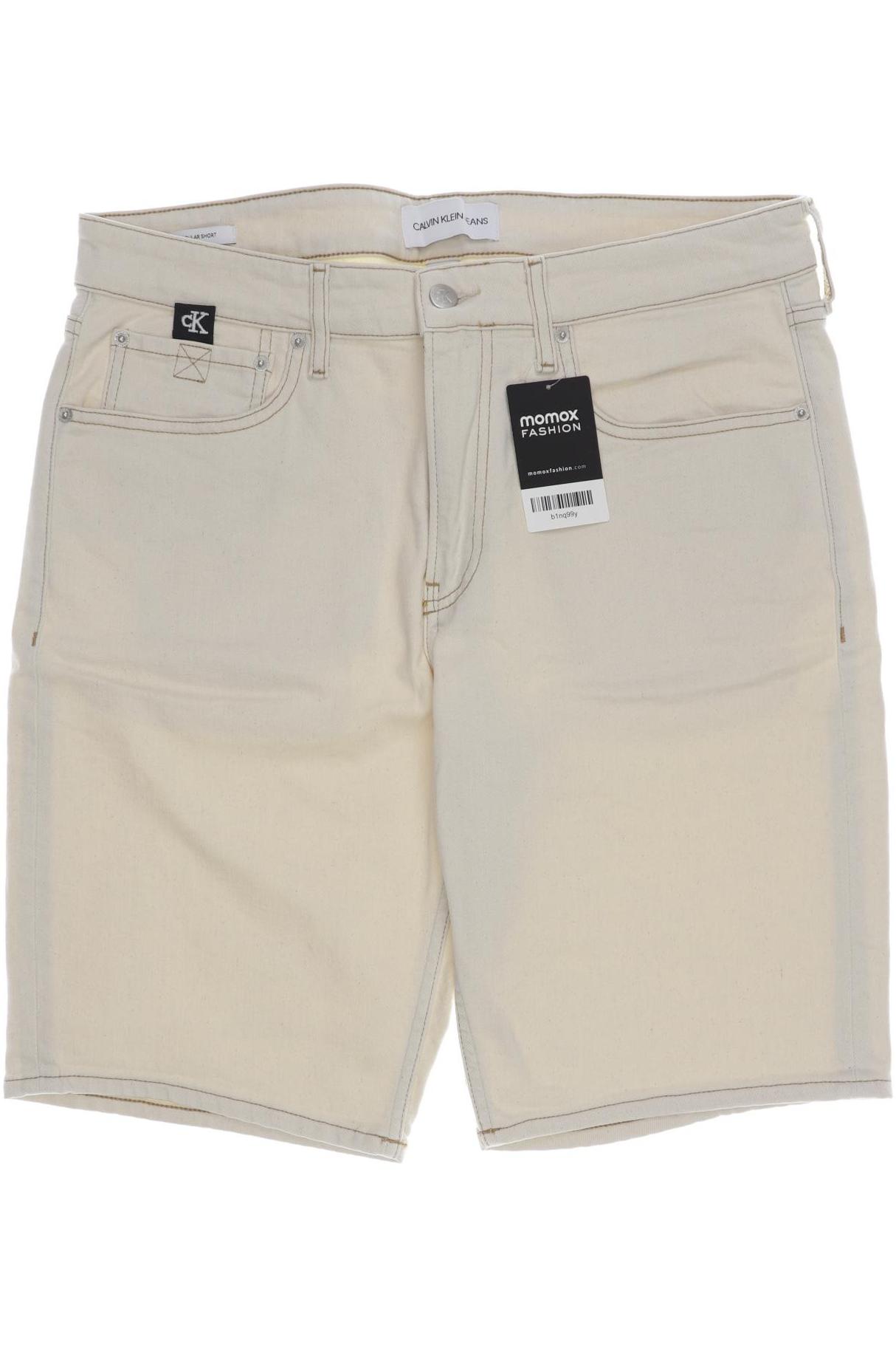

Calvin Klein Jeans Damen Shorts, cremeweiß