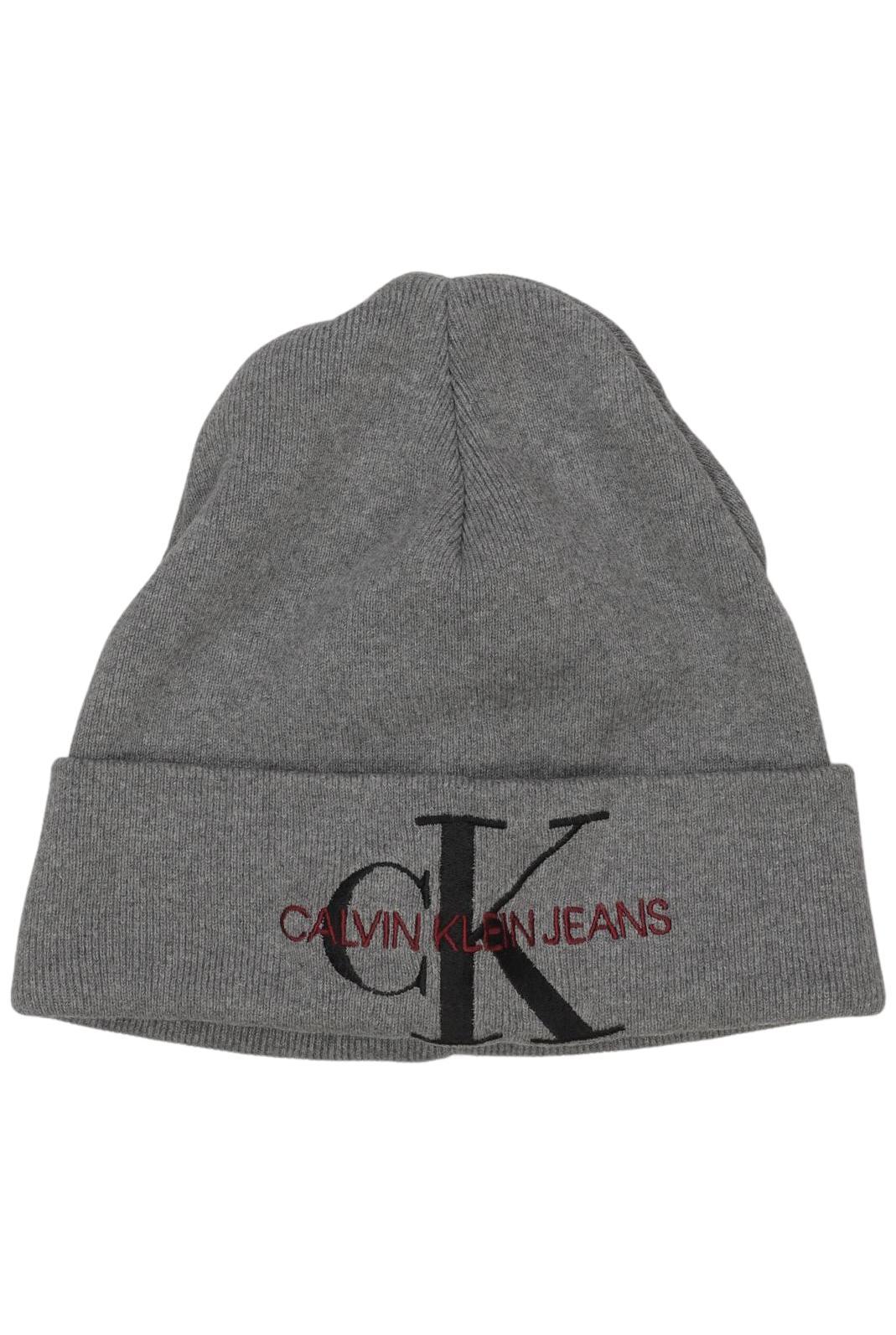 

Calvin Klein Jeans Damen Hut/Mütze, grau, Gr. uni