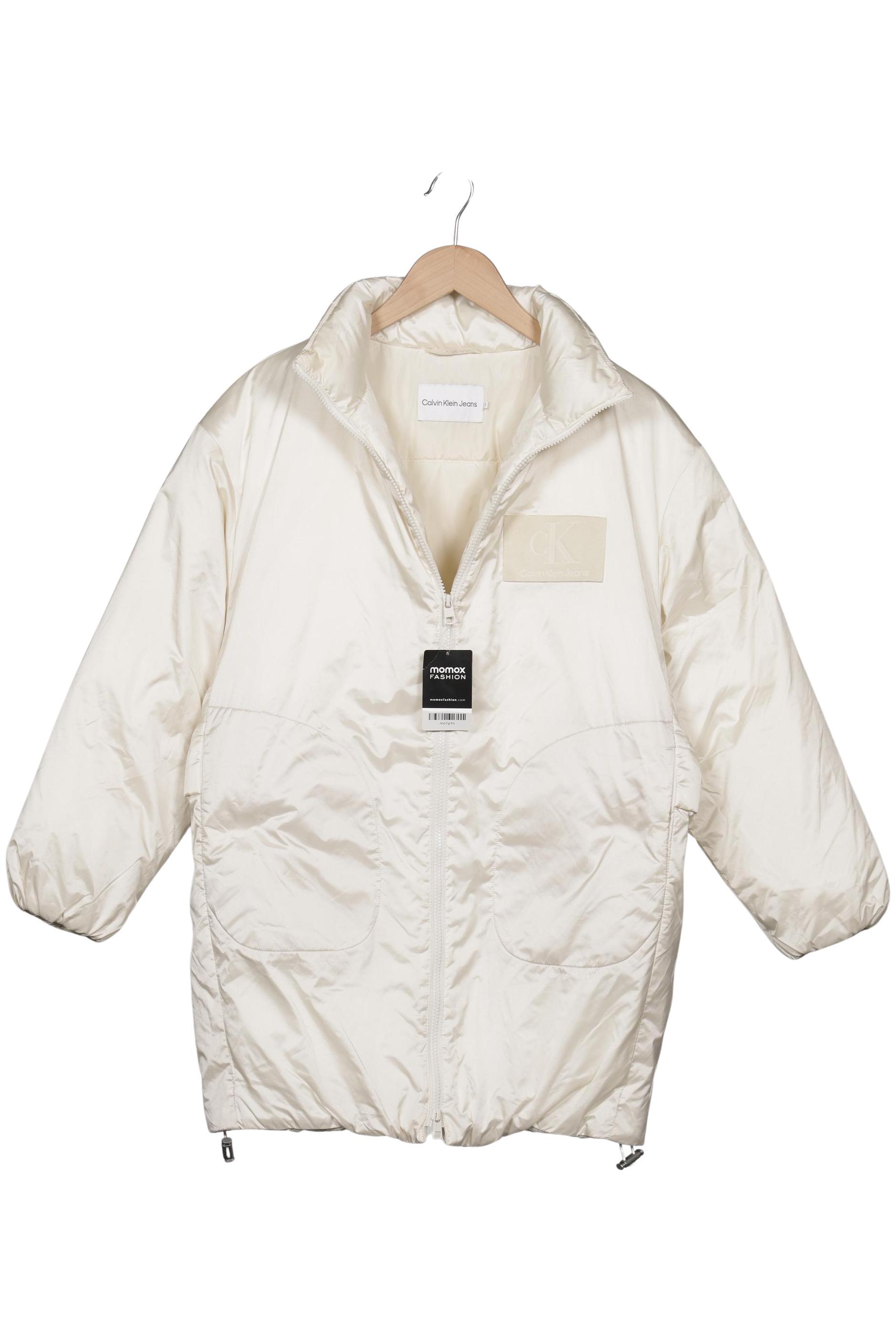 

Calvin Klein Jeans Damen Mantel, cremeweiß, Gr. 32