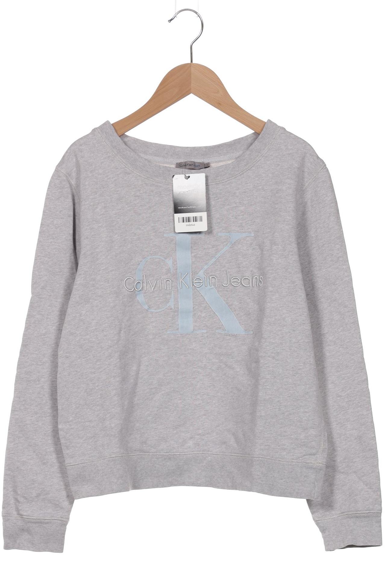 

Calvin Klein Jeans Damen Sweatshirt, grau, Gr. 42