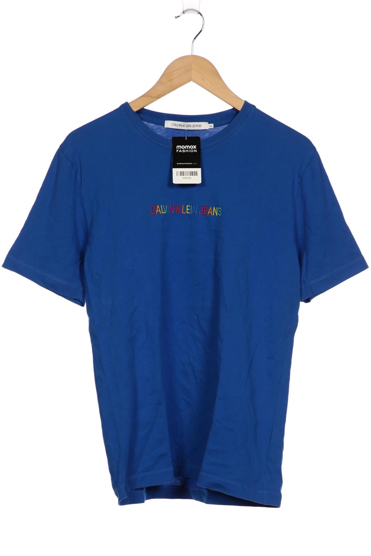 

Calvin Klein Jeans Damen T-Shirt, blau, Gr. 38